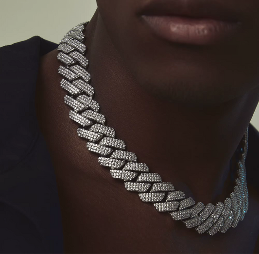 All 6 Signature Cuban Link Chains – Moissanite Diamond Ice | Real 925 Silver | GRA Certified | Passes Diamond Tester